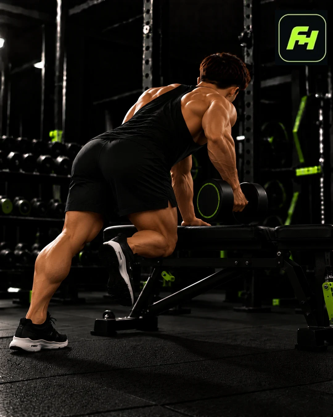 dumbbell row exercise